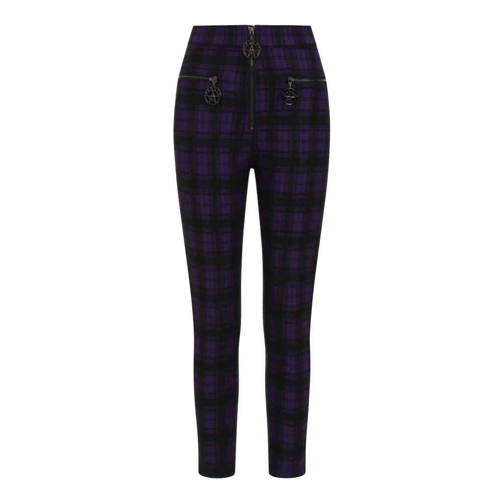 Banned - DAMIEN Pantalon coupe slim - Violet